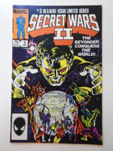 Secret Wars II #3 Direct Edition (1985) 1st Full App of the Beyonder! Sharp NM-