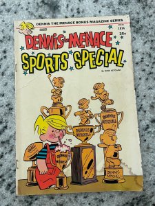 Dennis The Menace Sports Special 1974 VG- Fawcett Comic Book Hank Ketcham 4 J835