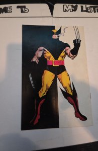 Wolverine #1 (1988)first full solo series Patch mid grade