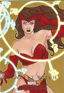 2008 Marvel Masterpieces #72 Scarlet Witch