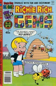 Richie Rich Gems #31 VG ; Harvey | low grade comic July 1980 Honey Bee Cover