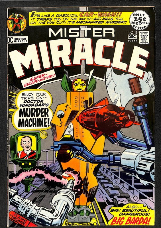 Mister Miracle #5 (1971)