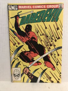 Daredevil #189 (black Widow And Claw Appearance, Death Of Stick)