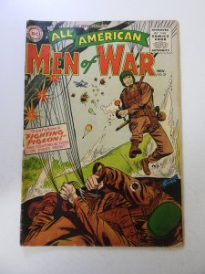 All-American Men of War #27 (1955) VG- condition subscription crease