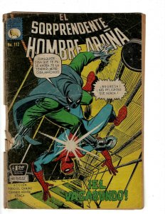 El Sorprendente Hombre Arana # 112 Foreign Language Marvel Comic Book Spider EJ1