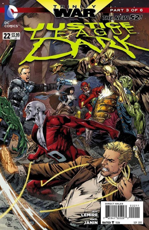JUSTICE LEAGUE DARK #22 (2013) IVAN REIS | TRADE DRESS | DIRECT EDITION