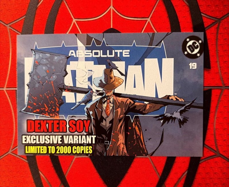 ABSOLUTE BATMAN #19 DEXTER SOY EXCLUSIVE
