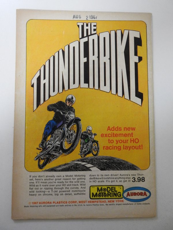 Challengers of the Unknown #58 (1967) GD/VG Condition