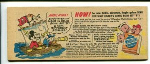 GRANDMA DUCK, HOMESPUN DETECTIVE #A-2 1950-WHEATIES GIVEAWAY-DISNEY-vf