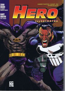 Hero Illustrated #14 ORIGINAL Vintage 1993 Warrior Publications Batman Punisher
