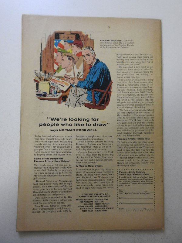 Strange Tales #164 (1968) VG+ Condition moisture stain