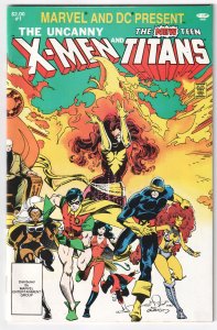 Marvel and DC Present featuring The Uncanny X-Men and The New Teen Titans (19...