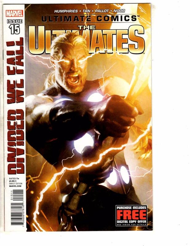 The Ultimates # 15 NM 1st Print Marvel Comic Book Avengers Hulk Thor TW60