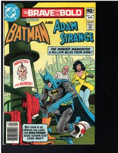 Brave and the Bold #161 (DC, 1979)