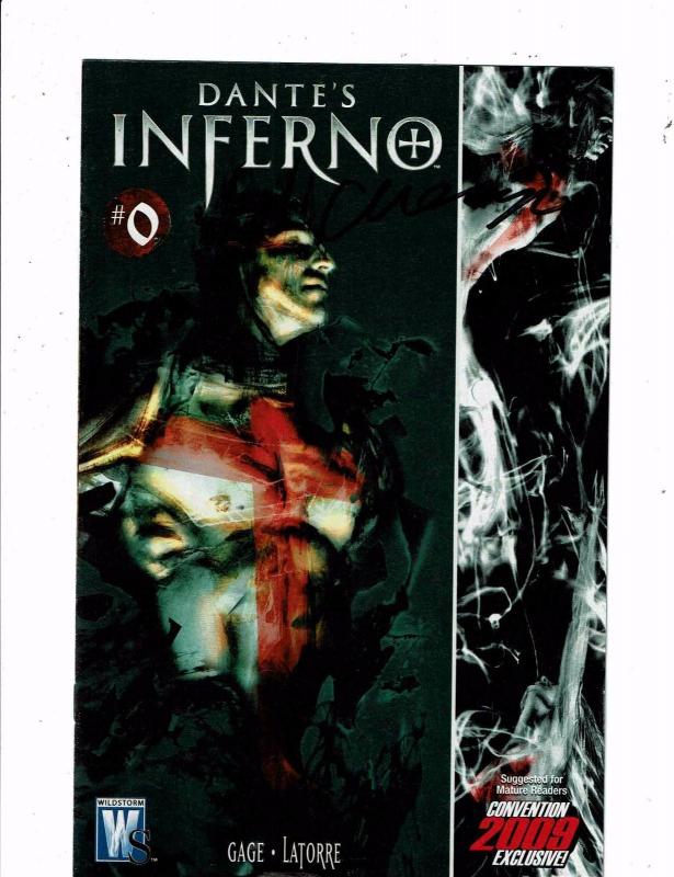 4 Indy Comics Rachel Rising 3 4 Dante's Inferno 0 SIGNED 30 Days Night CON J238