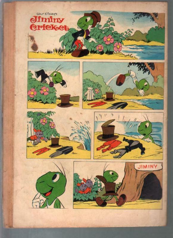 Jiminy CricketFour Color Comics 9891959Disney Cartoon characterG/VG Comic Books Silver