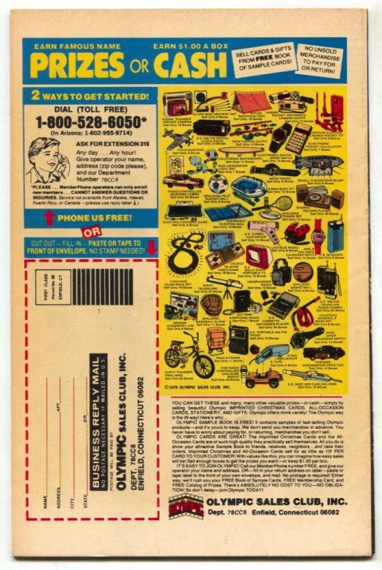 Space Adventures #11  1978 - Charlton  -VF - Comic Book