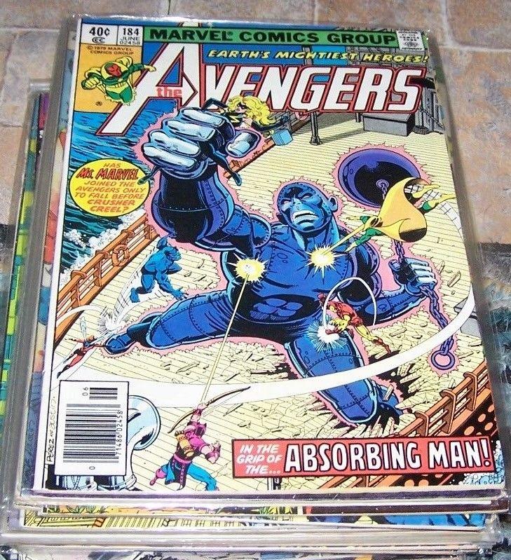 Avengers Jun Marvel Absorbing Man Hawkeye Beast Ironman Ms Marvel Comic Books