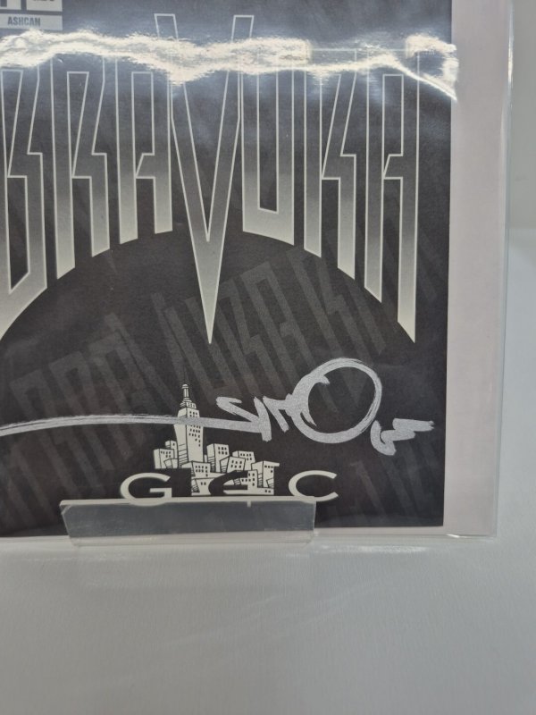 2X SIGNED Bravura Great Eastern Ashcan # 1- Malibu Howard Chaykin Walt Simonson
