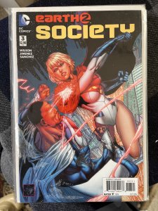 Earth 2: Society #3 Variant Cover (2015)