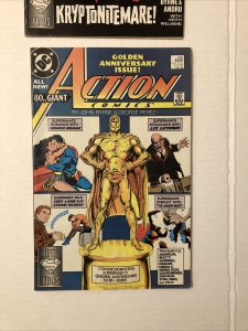 Action Comics #596 598 599 & 600 Lot Of 4