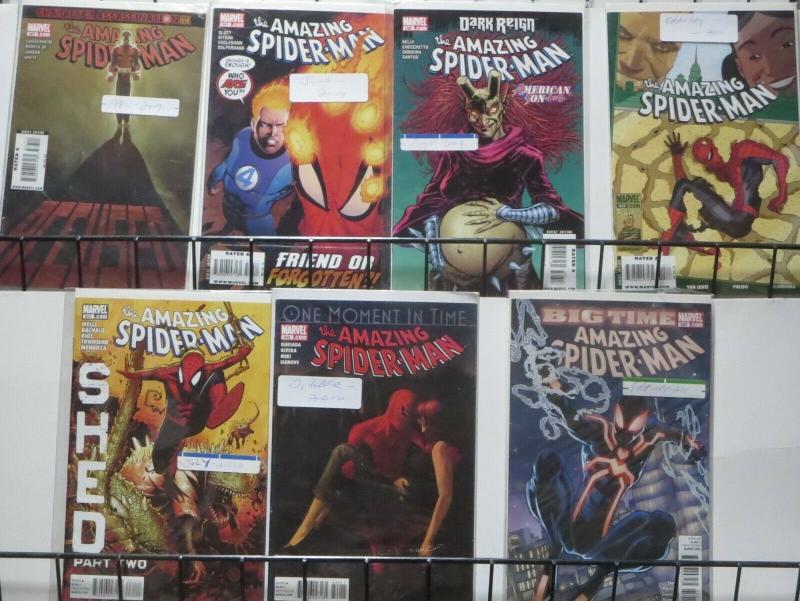 AMAZING SPIDER-MAN COLLECTION FIVE! 23 ISSUES from #486-650 VF/+ Romita Jr!