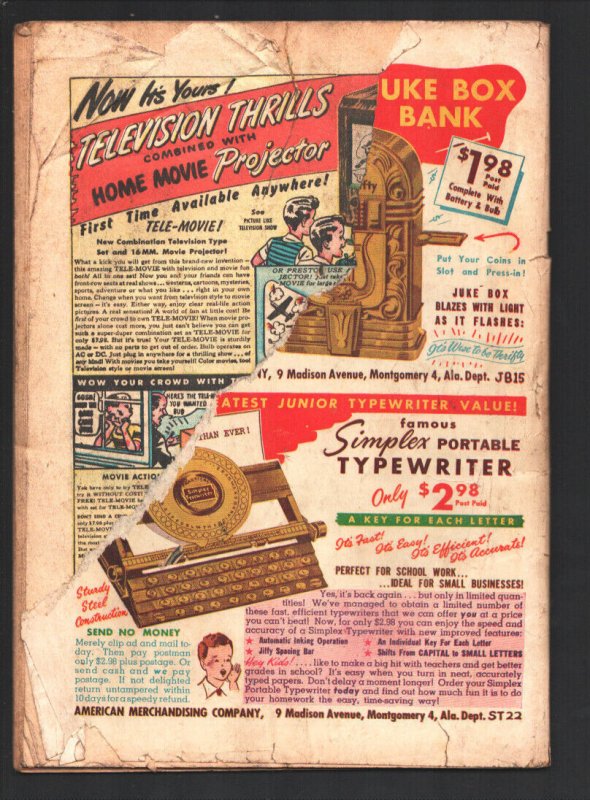 Kilroys #10 1948-ACG--Introducing Solid JacksonMoronica-Milt Gross-wacky ...