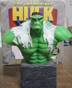The Incredible Hulk Bowen Designs Mini-Bust! ~6in. Randy Sculpted Grimaced Face