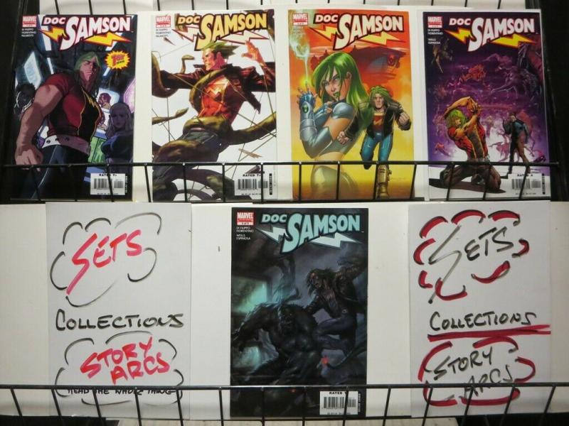 DOC SAMSON (2006) 1-5  HULK spinoff complete series