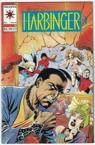 Harbinger #19 July 1993 Valiant Howard Simpson Signed Autograph