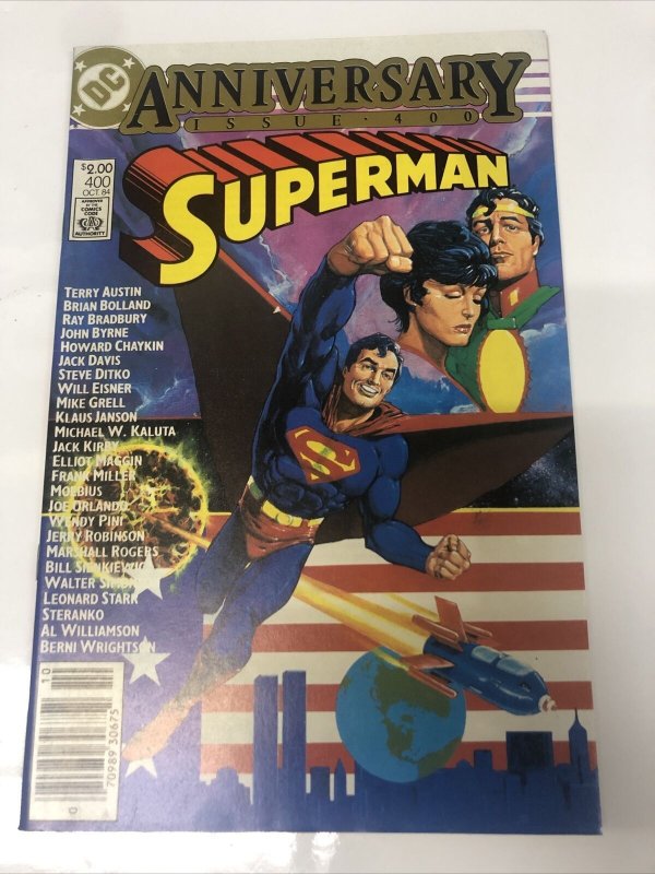 Superman (1984) # 400 (VF/NM) Canadian Price Variant • CPV • Elliot Maggin • DC