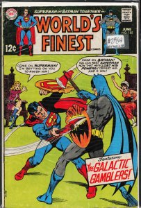 World's Finest Comics #185 (1969) Superman and Batman and Robin