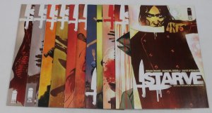 Starve #1-10 VF/NM complete series + variant - Brian Wood ; Image (AC26)