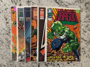 6 Savage Dragon Image Comic Books # 1 5 13 15 30 + Turtles # 1 NM 1st Pr 75 J801 