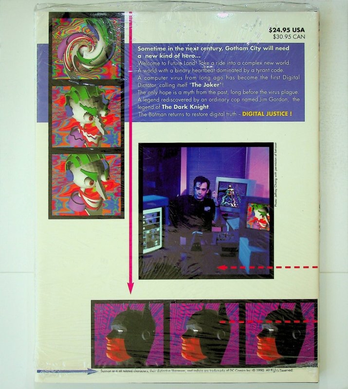 Batman Digital Justice Graphic Novel DC Comics Pepe Moreno 1990