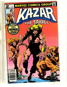 Lot Of 11 Ka-Zar Marvel Comic Books # 1 2 3 4 5 6 7 8 9 10 11 Zabu Savage JF14