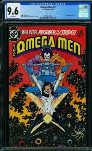 OMEGA MEN #3 CGC 9.6 NM+ (1983)