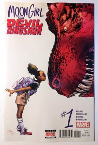 Moon Girl and Devil Dinosaur #1 (9.4, 2016) 1st app of Moon Girl, Lunella Laf...