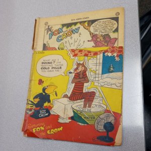 Real Screen Comics #11 DC Comics 1947 Fox & Crow Cover golden age funny animal