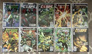 Green Lantern Corps #1-63 Complete Set NM 2006