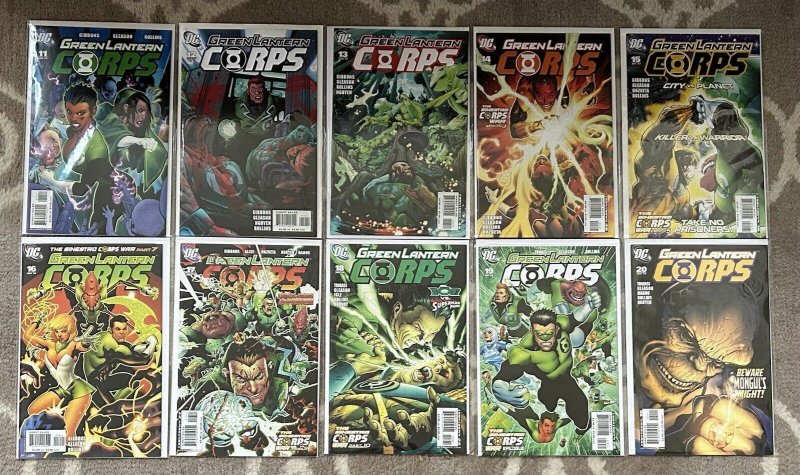 Green Lantern Corps #1-63 Complete Set NM 2006