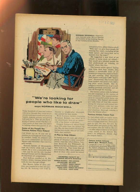 CAPT SAVAGE & HIS LEATHERNECK RAIDERS #1 (7.5) THE LAST BANZAI! 1967