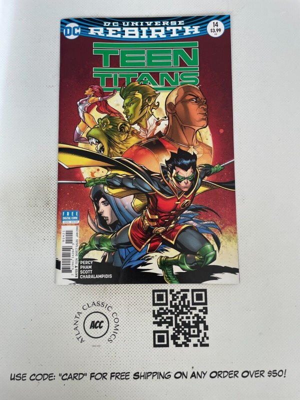 Teen Titans # 14 NM 1st Print Variant Cover DC Comic Book Joker Batman 3 MS11