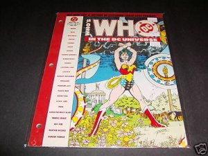 Who's Who in the DC Universe 48 Page Loose Leaf #4 Nov 1990 Wonder Woman NM