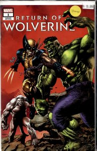 Return of Wolverine #1 (2018) Wolverine