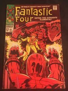 THE FANTASTIC FOUR #81 VG Condition