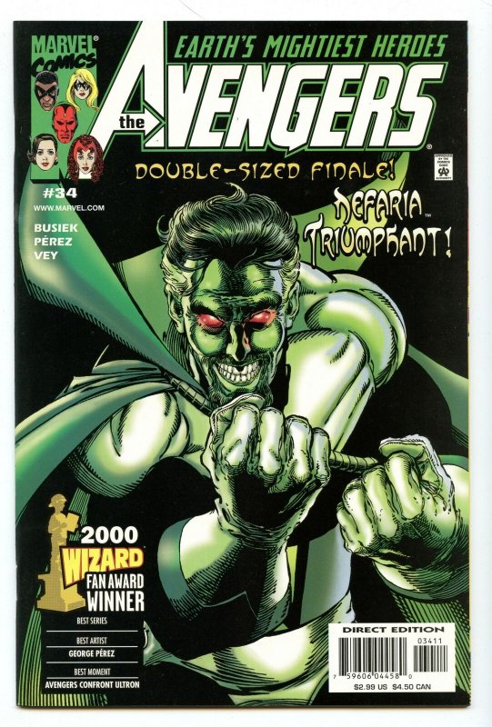 Avengers V3 34 Nov 2000 NM- (9.2)