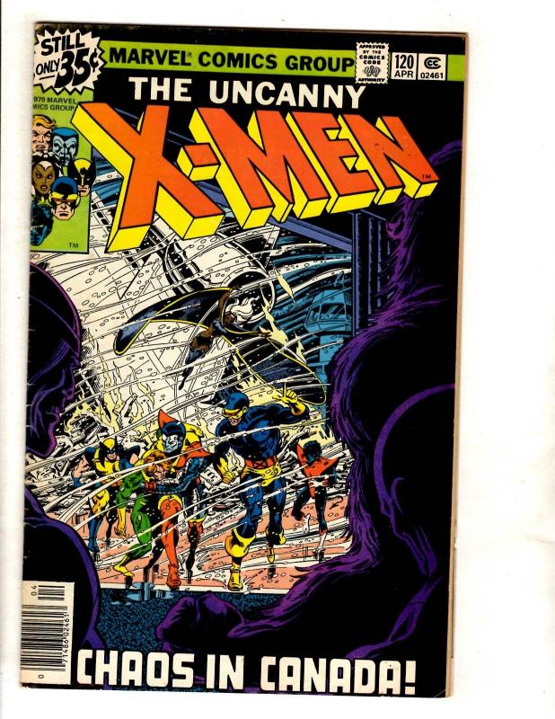 Uncanny X-Men # 120 FN/VF Marvel Comic Book Wolverine Magneto Storm Cyclops J325