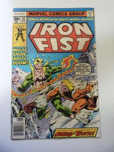 Iron Fist #14 1st App of Sabretooth! VF Condition