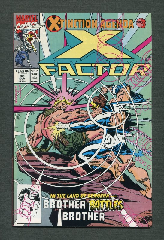 X-Factor #60  /   7.0 FN/VFN  /  November 1990